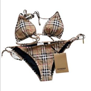 Burberry swimsuit 2 piece